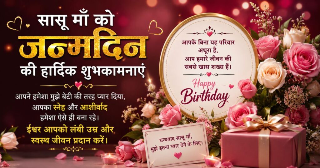 Birthday Wishes In Hindi For Mother In Law