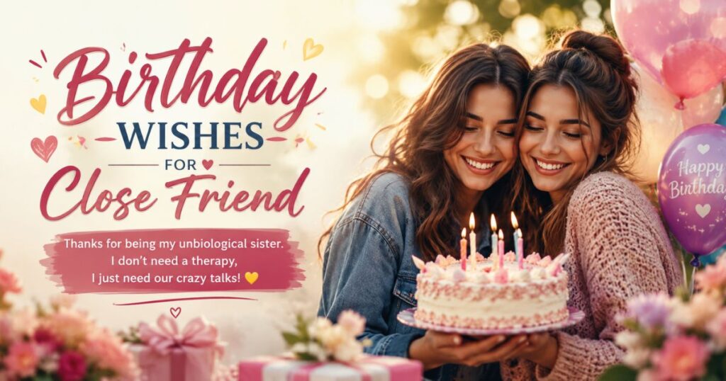Birthday Wishes for Close Friend