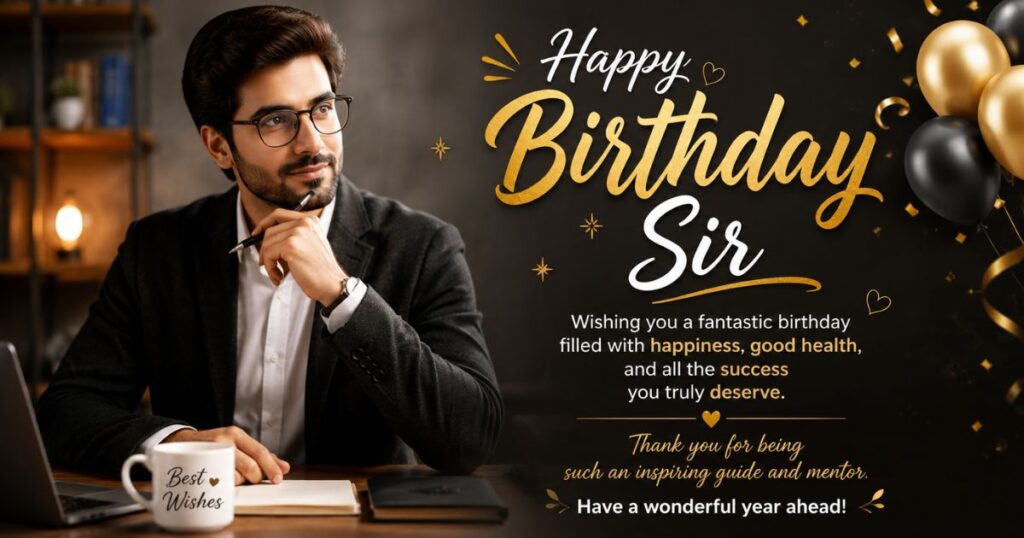 Happy Birthday Sir Message