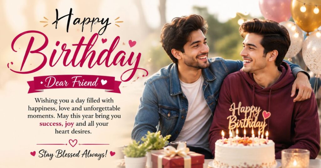 Happy Birthday Wish for Friend