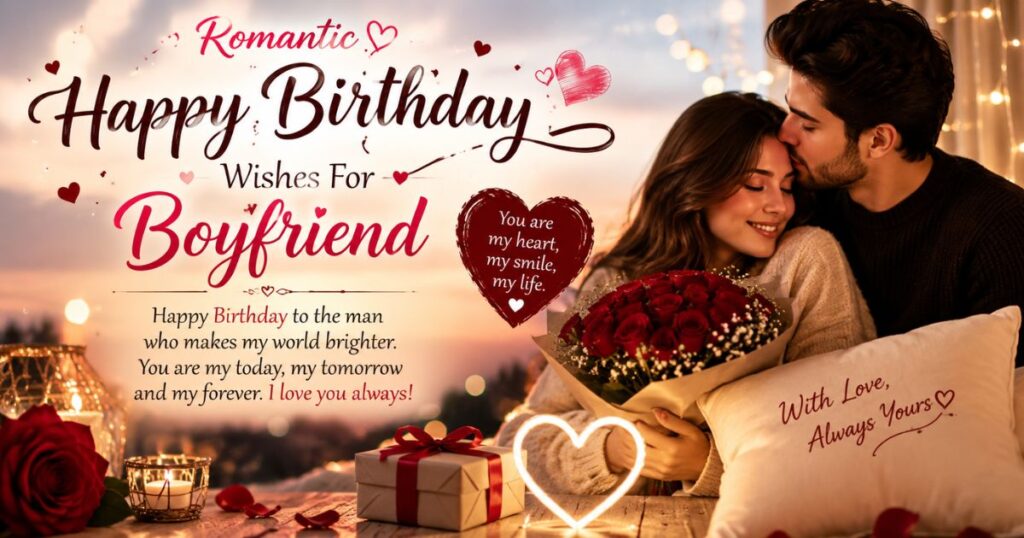 _Romantic Happy birthday Wishes For Boyfriend