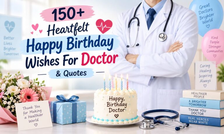 150+ Heartfelt Happy Birthday Wishes For Doctor & Quotes