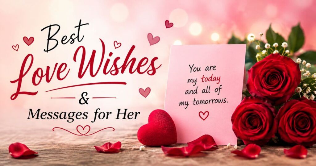 Best Love Wishes and Messages for Her