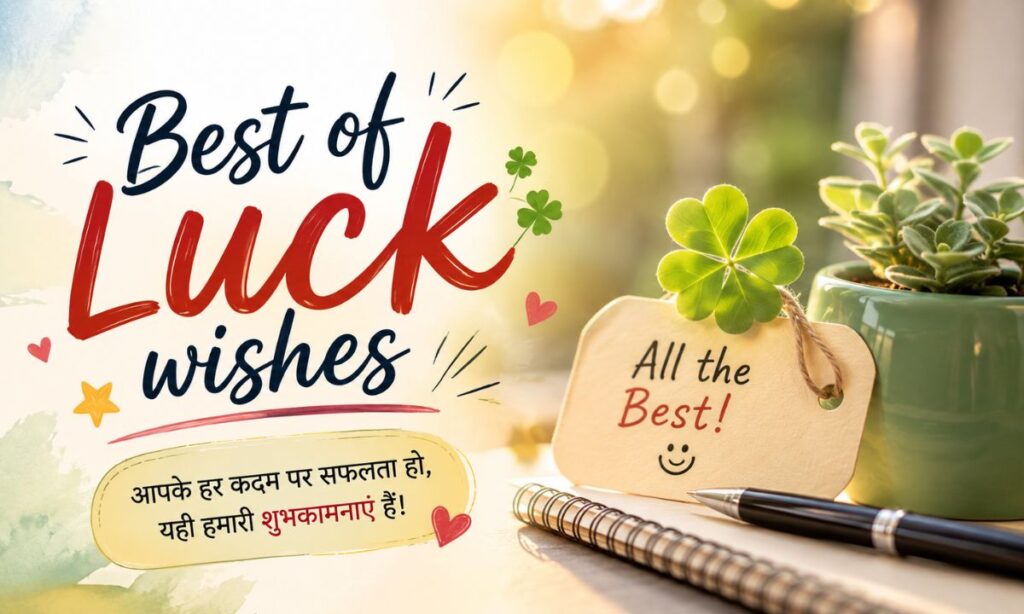 Best of luck wishes