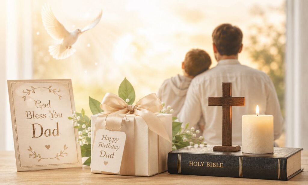 Birthday Blessings and Religious Wishes for Dad