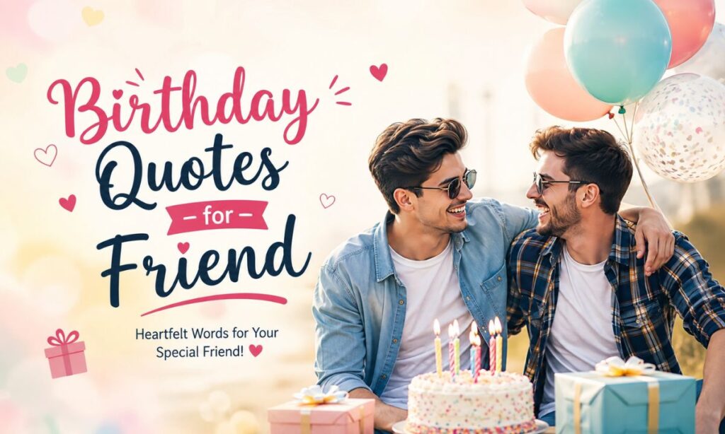 Birthday Quotes for Friend