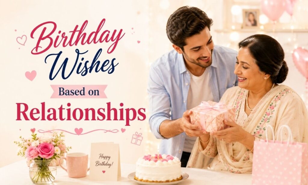 Birthday Wishes Based on Relationships