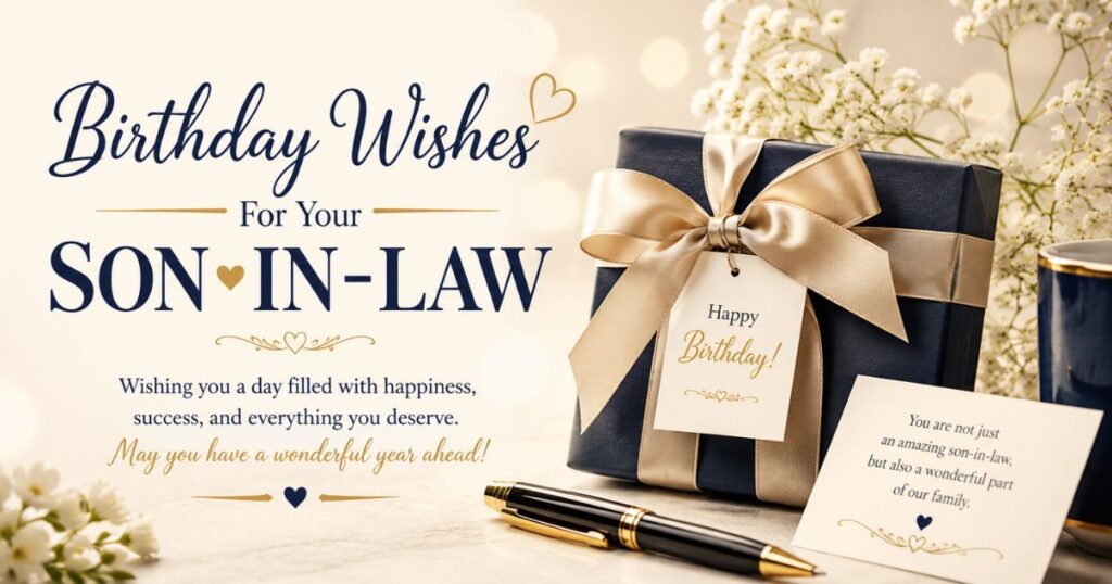 _Birthday Wishes For Your Son-In-Law