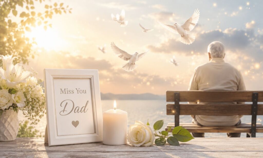 Birthday Wishes for Dad in Heaven