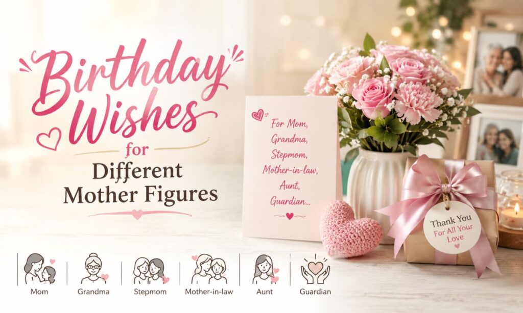 Birthday Wishes for Different Mother Figures