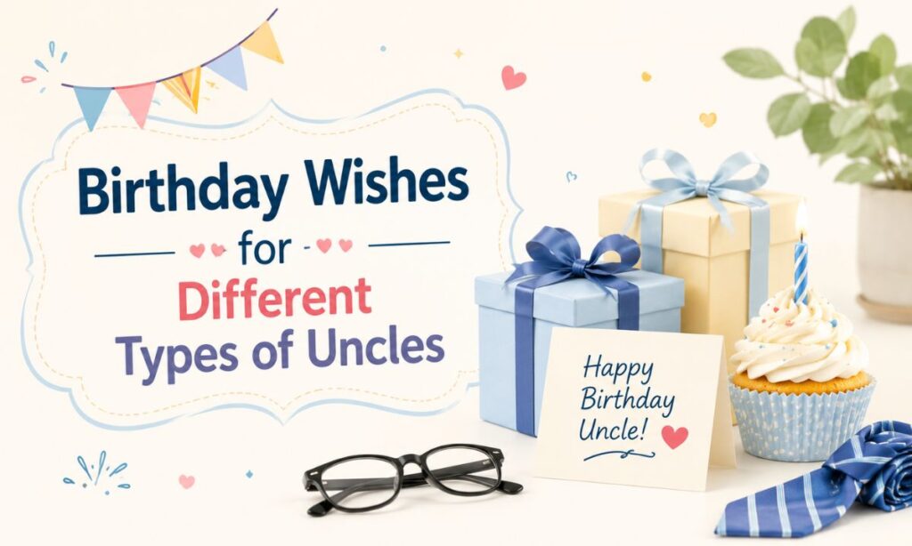 Birthday Wishes for Different Types of Uncles