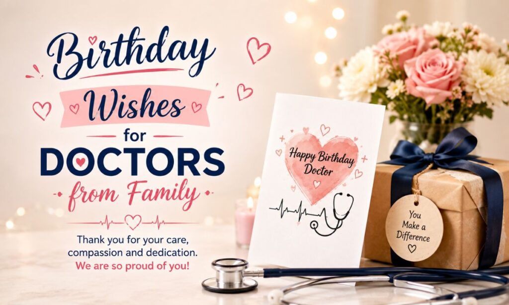 Birthday Wishes for Doctors from Family