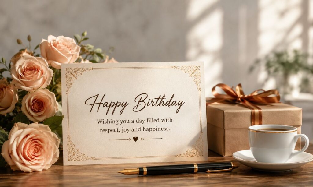 Birthday Wishes for Respected Person