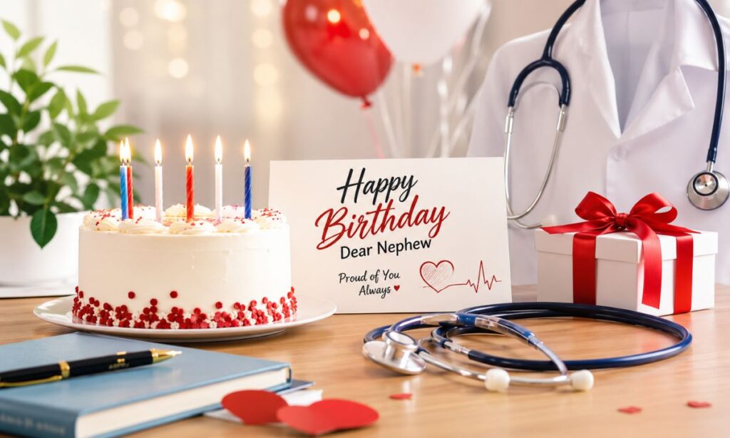 Birthday wishes to doctor nephew