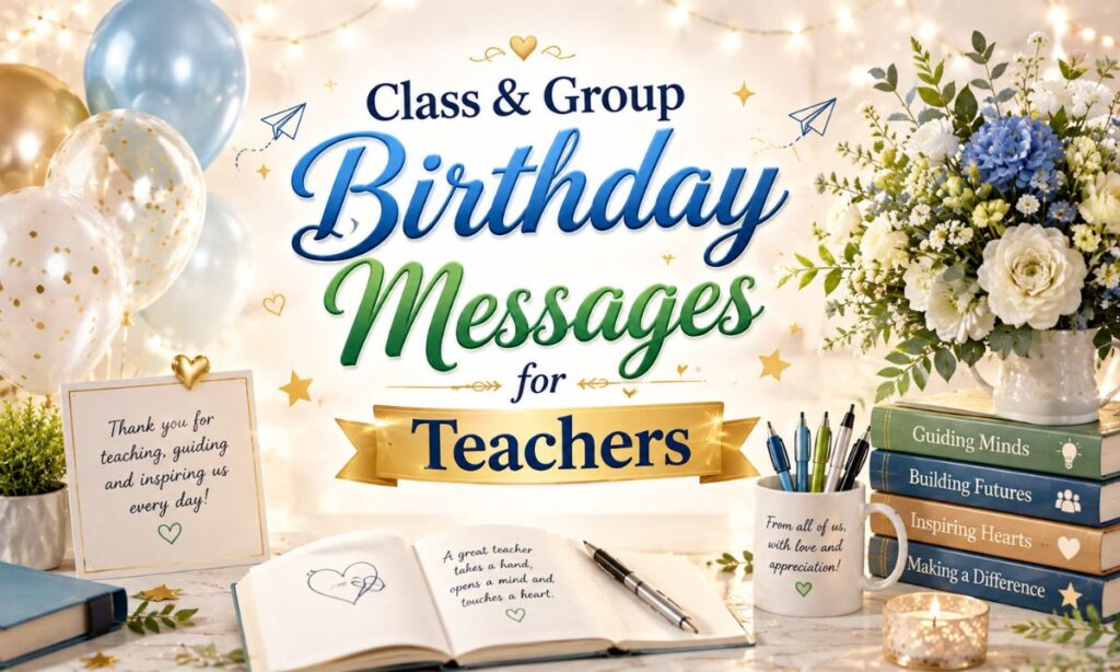 _Class & Group Birthday Messages for Teachers