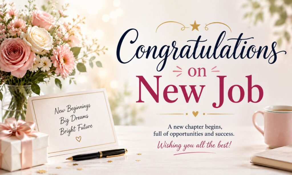 Congratulations on New Job