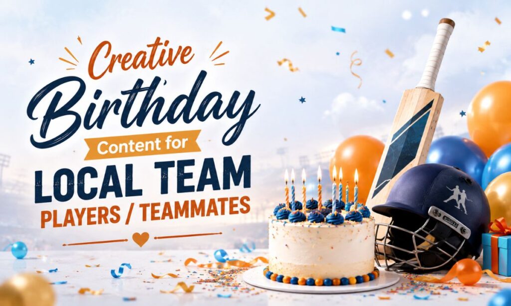 _Creative Birthday Content for Local Team Players Teammates