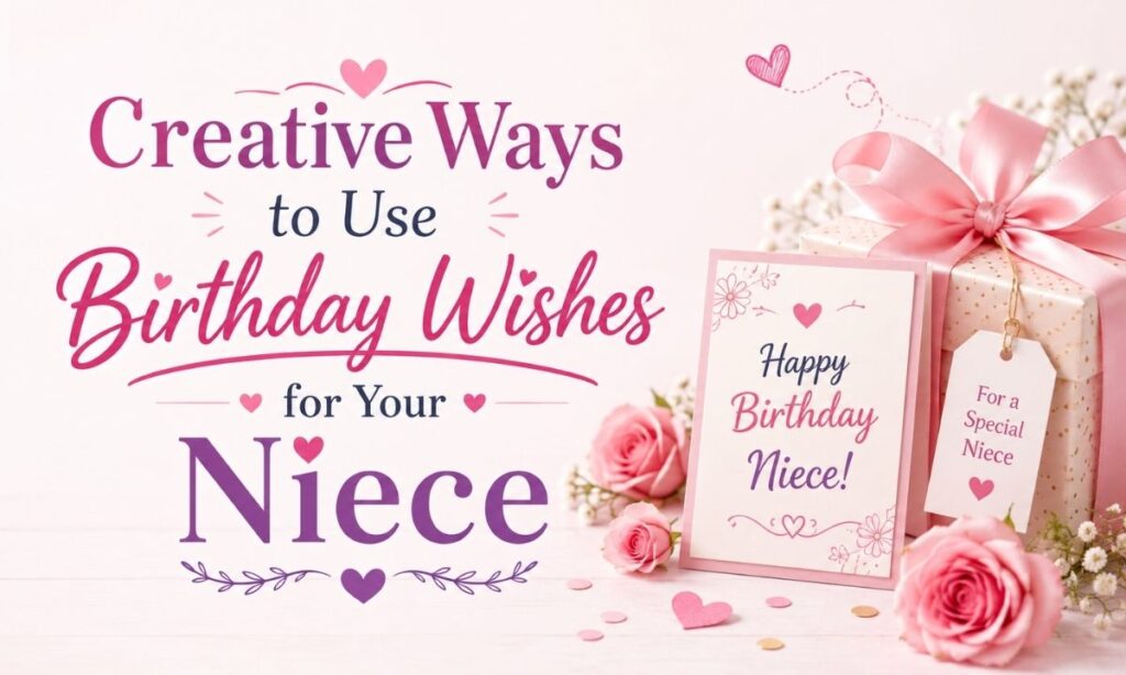 Creative Ways to Use Birthday Wishes for Your Niece
