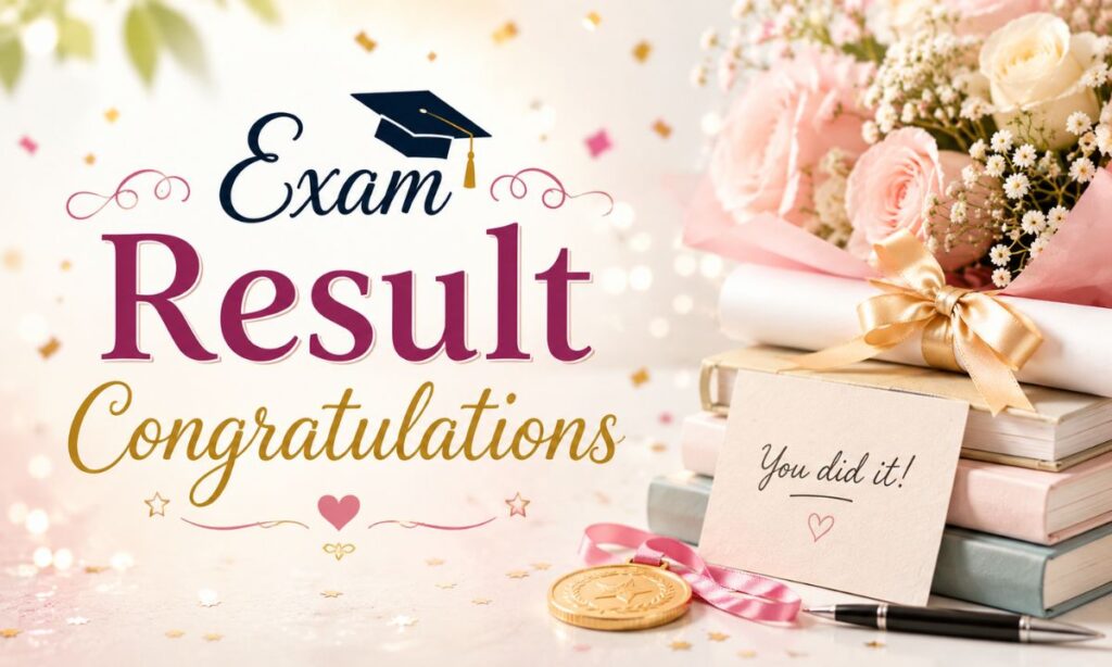 Exam Result Congratulations