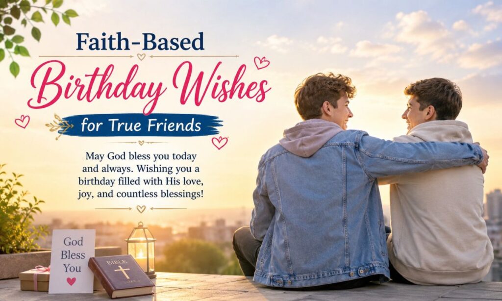 Faith-Based Birthday Wishes for True Friends