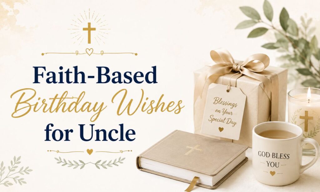 Faith-Based Birthday Wishes for Uncle