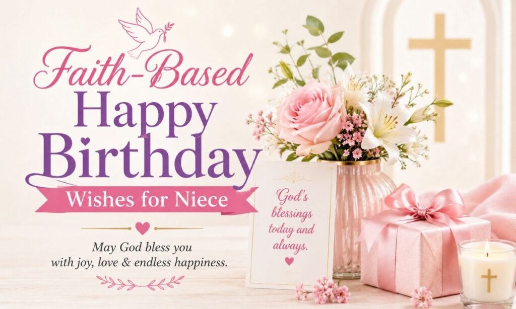 Faith-Based Happy Birthday Wishes for Niece