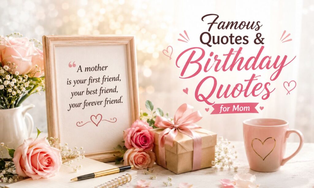 Famous Quotes & Birthday Quotes for Mom