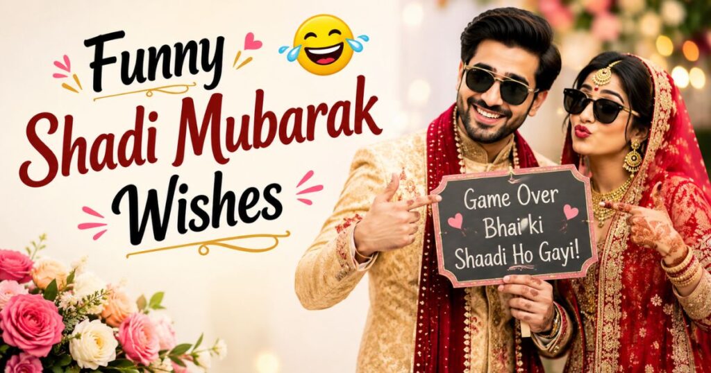 Funny Shadi Mubarak Wishes