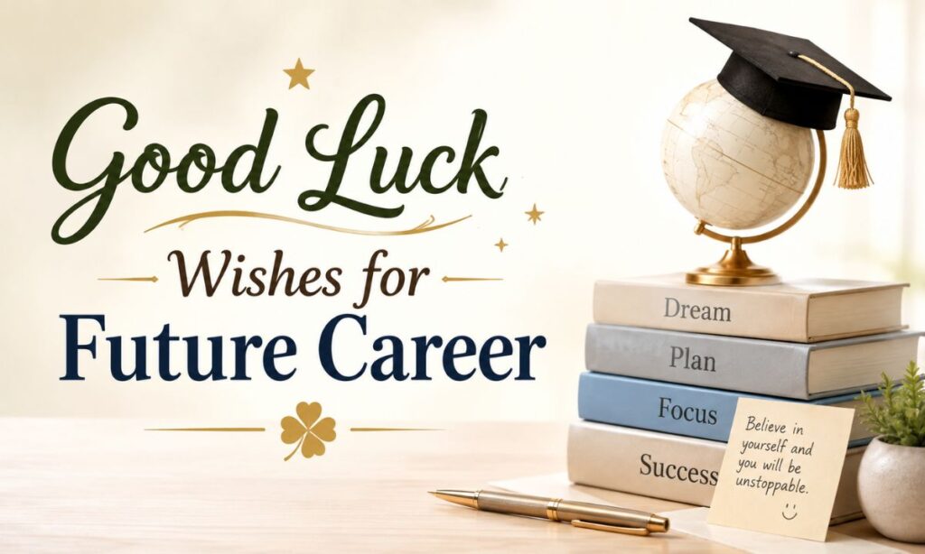 Good Luck Wishes for Future Career
