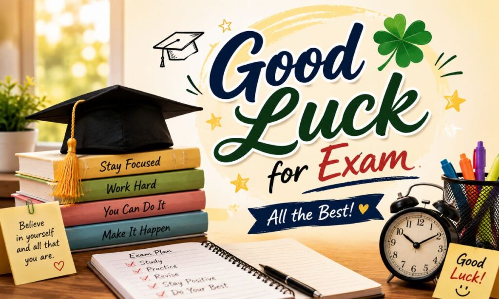 Good Luck for Exam