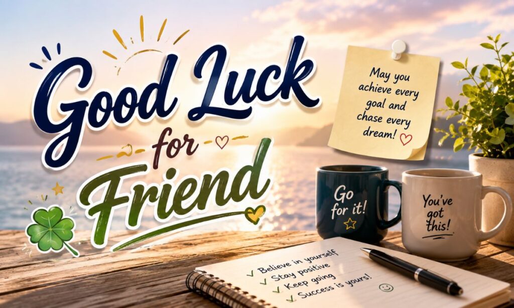 Good Luck for Friend