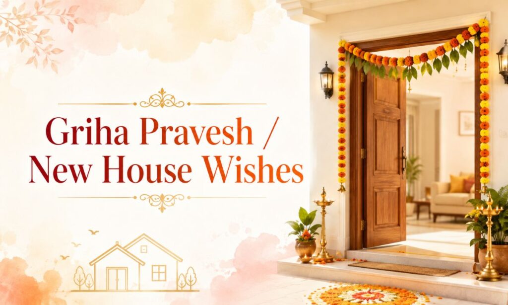 Griha Pravesh New House Wishes