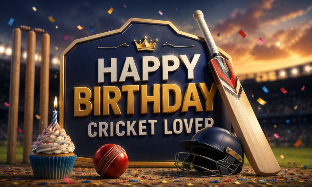 _Happy Birthday Cricket Lover