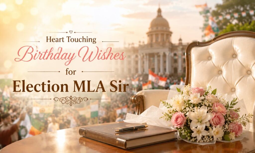 _Heart Touching Birthday Wishes for Election MLA Sir