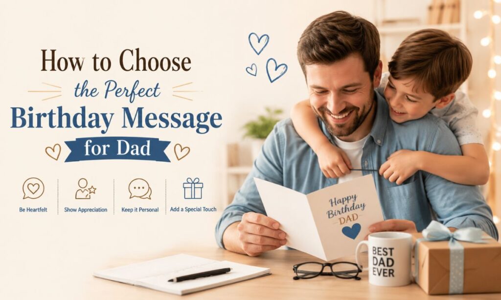 How to Choose the Perfect Birthday Message for Dad