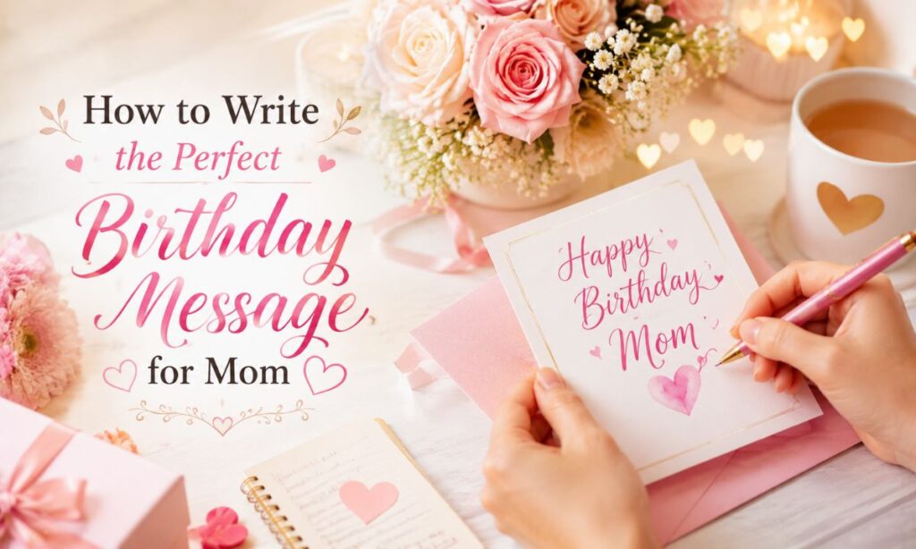 How to Write the Perfect Birthday Message for Mom