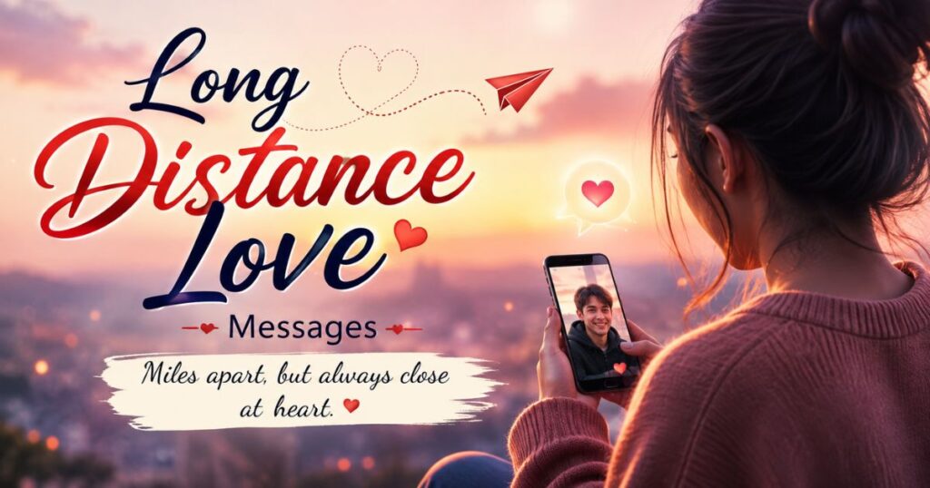 Long Distance Love Messages
