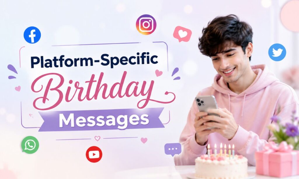 Platform-Specific Birthday Messages