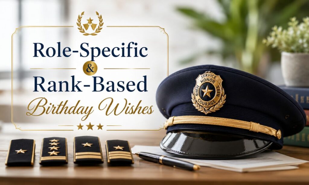 Role-Specific & Rank-Based Birthday Wishes