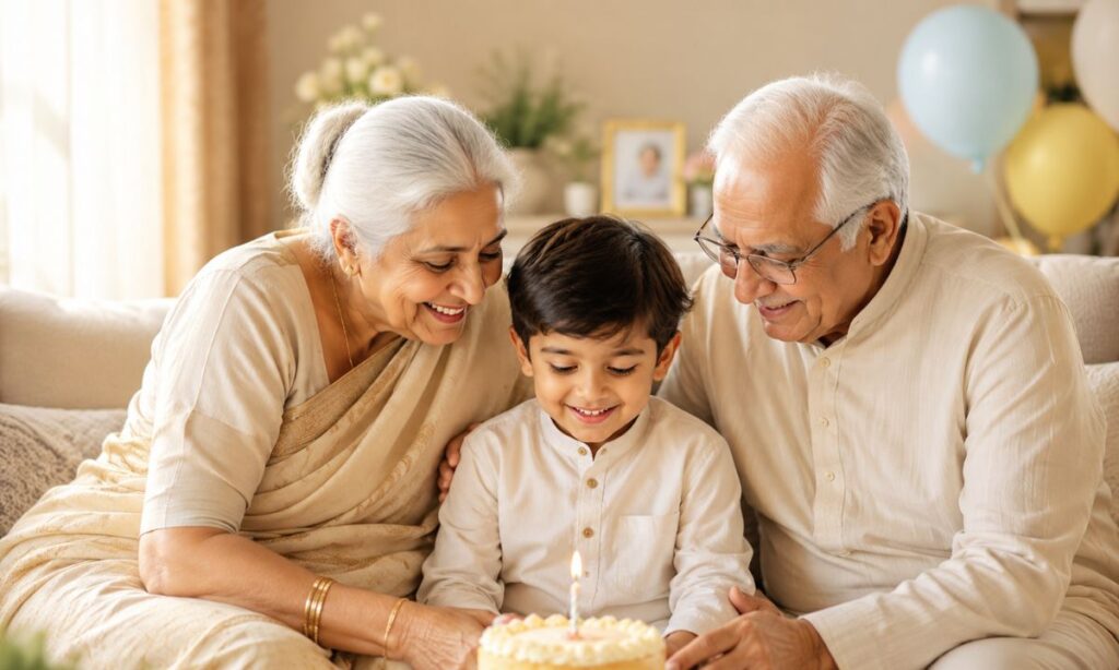 Short blessing birthday wishes for grandson from grandparents