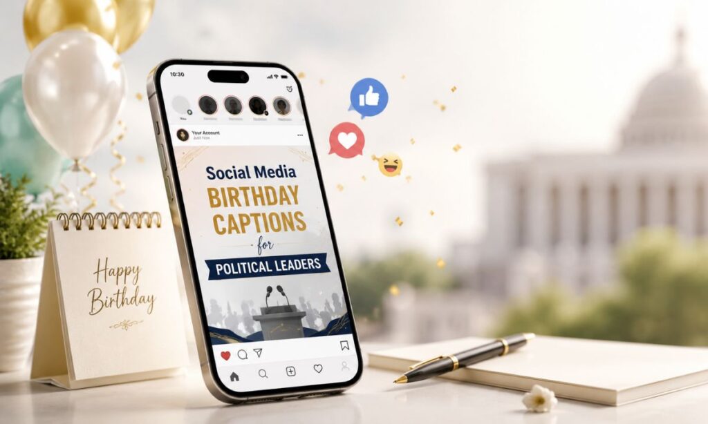 _Social Media Birthday Captions for Political Leaders