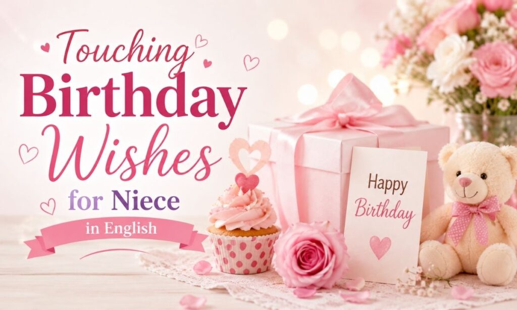 Touching Birthday Wishes for Niece in English