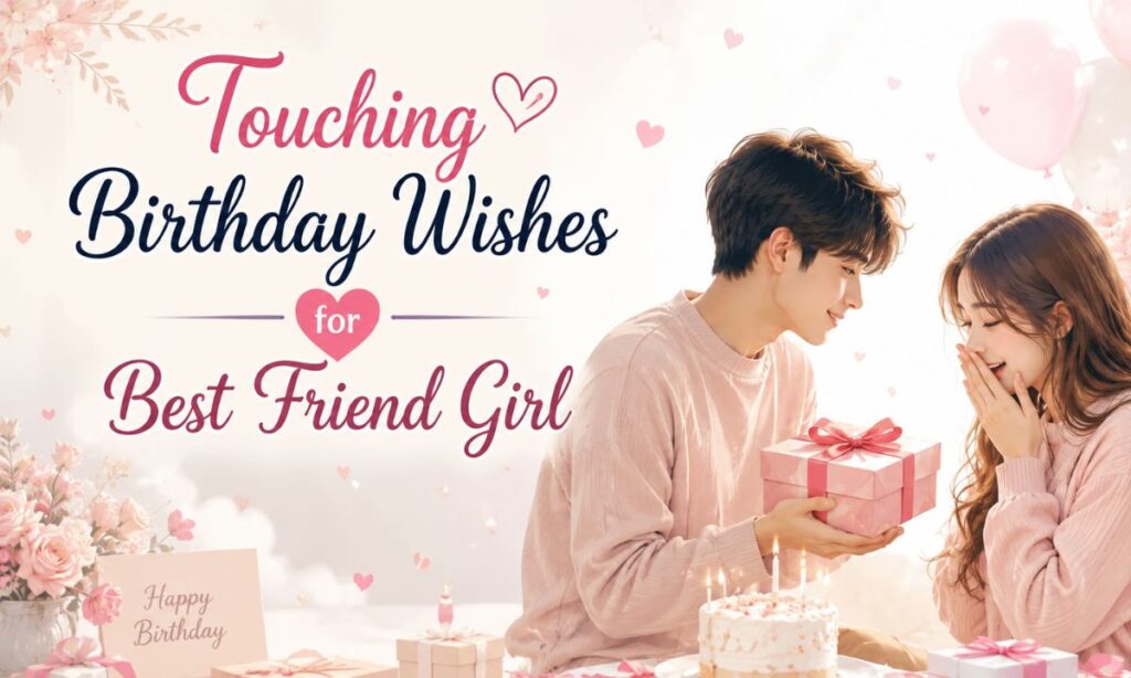 Touching birthday wishes for best friend girl