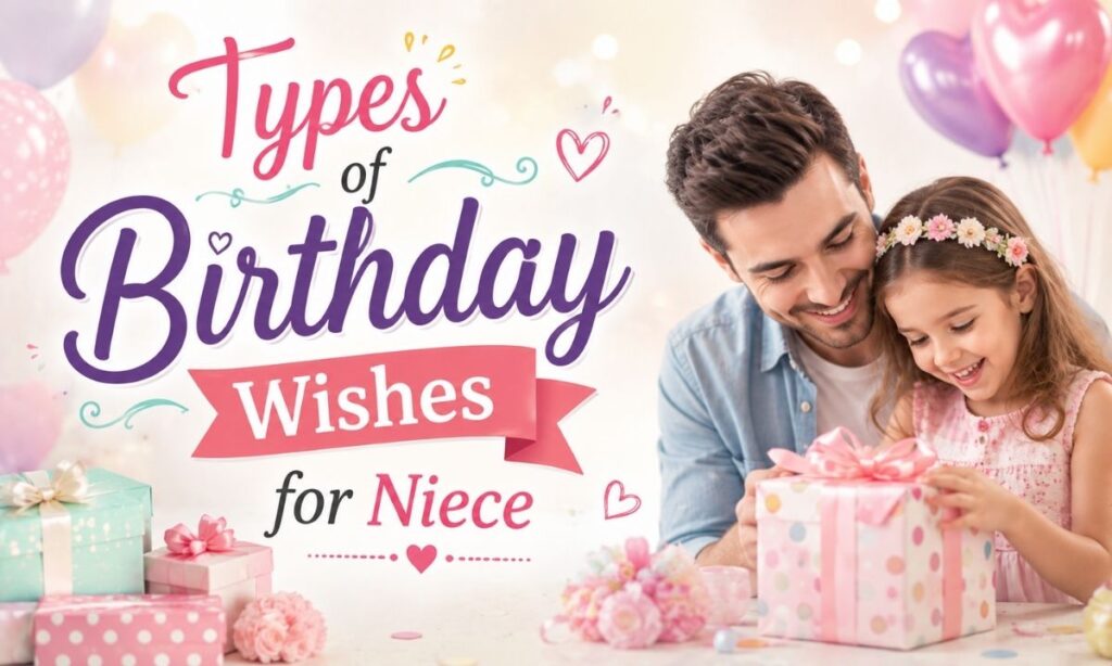 Types of Birthday Wishes for Niece