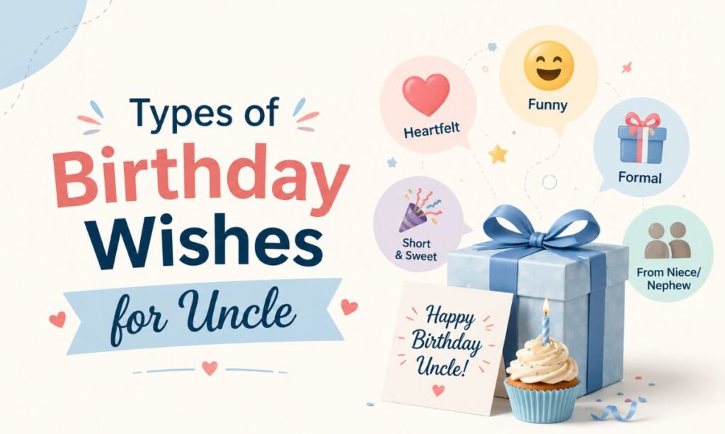 Types of Birthday Wishes for Uncle