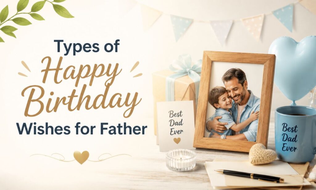 Types of Happy Birthday Wishes for Father