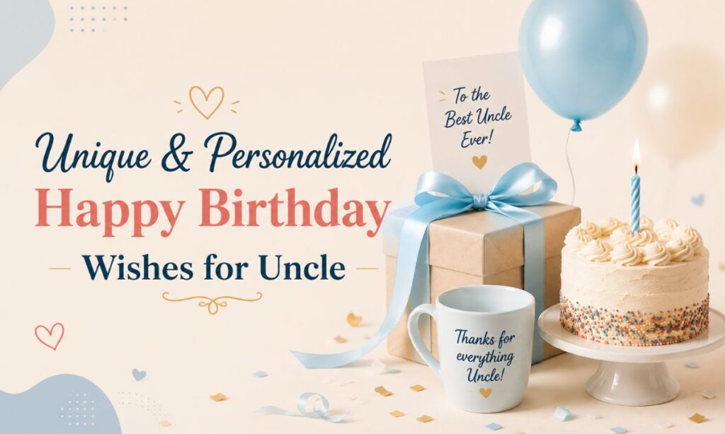 Unique & Personalized Happy Birthday Wishes for Uncle