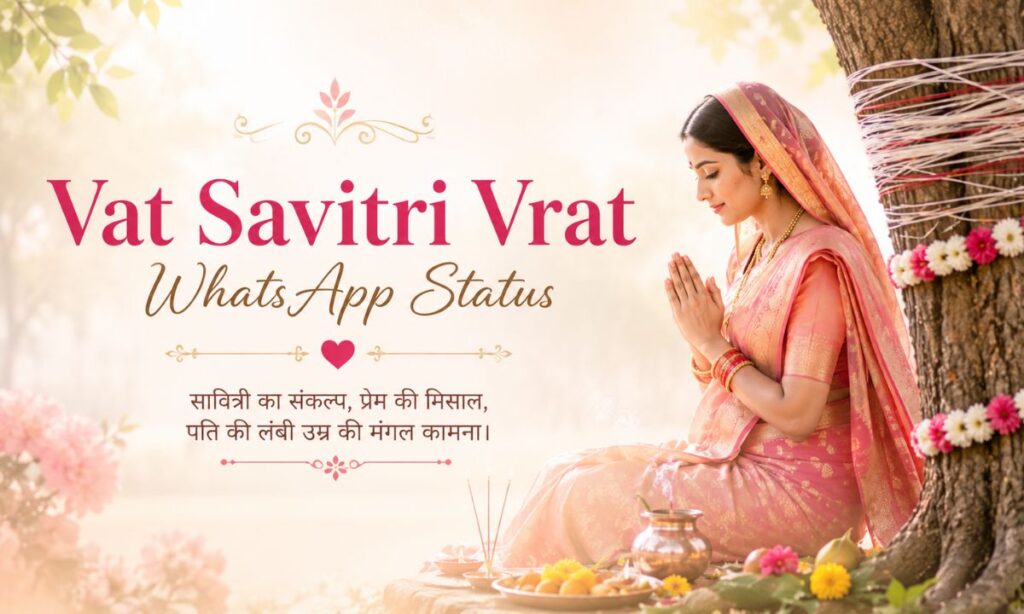 Vat Savitri Vrat WhatsApp Status