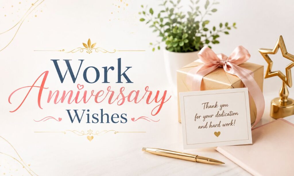 Work Anniversary Wishes