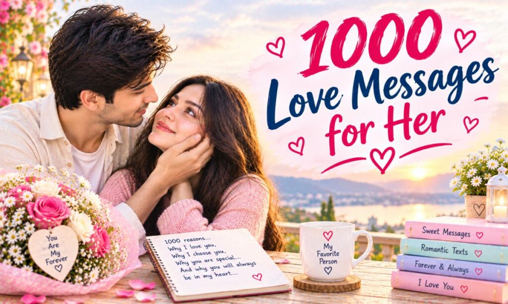 1000 Love Messages for Her